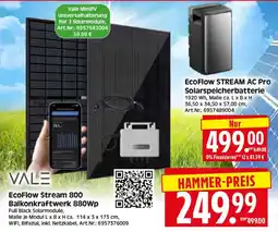 Herkules Baumarkt EcoFlow STREAM AC Pro Solarspeicherbatterie Angebot