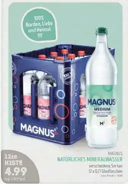 Edeka Struve MAGNUS NATÜRLICHES MINERALWASSER Angebot
