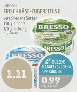 Edeka Struve BRESSO Frischkäse-Zubereitung Angebot