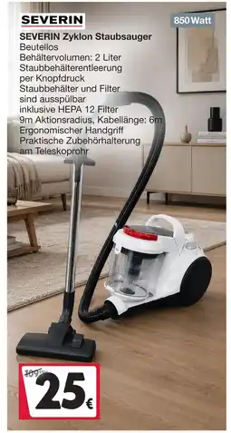 Woolworth Severin zyklon staubsauger Angebot