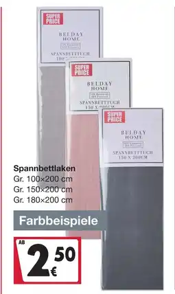 Woolworth Spannbettlaken Angebot