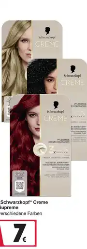 Woolworth Schwarzkopf creme supreme Angebot