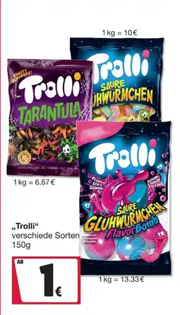 Woolworth Trolli süßigkeiten Angebot