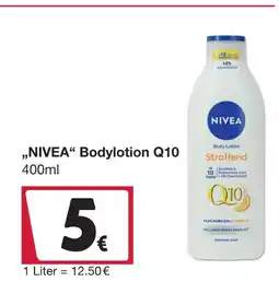 Woolworth Nivea bodylotion q10 Angebot