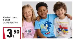 Woolworth Kinder lizenz t-shirt Angebot