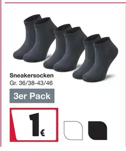 Woolworth Sneakersocken Angebot