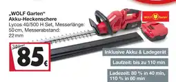 Woolworth Wolf garten akku-heckenschere Angebot
