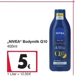 Woolworth Nivea bodymilk q10 Angebot