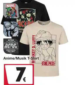 Woolworth Anime/musik t-shirt Angebot