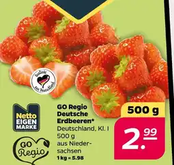 Netto Go regio deutsche erdbeeren Angebot