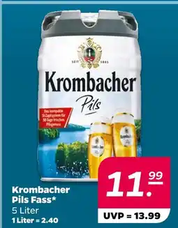 Netto Krombacher pils fass Angebot