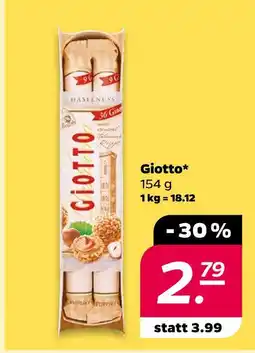 Netto Giotto haselnuss stangen Angebot
