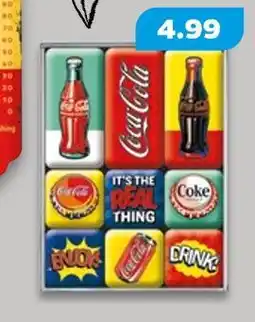 Netto Coca-cola magnet-set Angebot