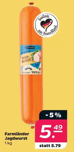 Netto Farmländer jagdwurst Angebot