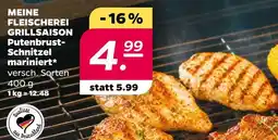 Netto Meine fleischerei putenbrust-schnitzel mariniert Angebot