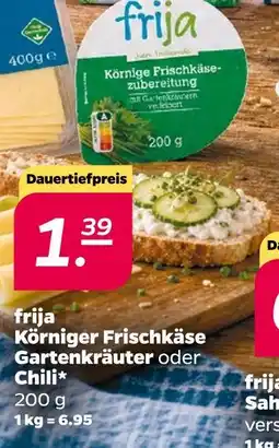 Netto Frija körniger frischkäse gartenkräuter Angebot