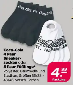 Netto Coca-cola sneakersocken Angebot
