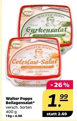 Netto Walter popps beilagensalat Angebot