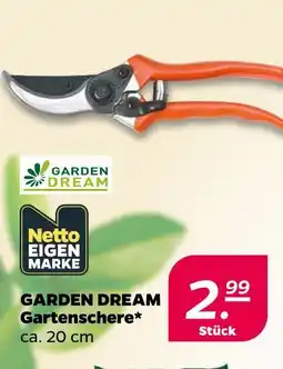 Netto Garden dream gartenschere Angebot