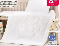 Netto Wasserdichte molton-matrat- zen-auflage für das babybett Angebot