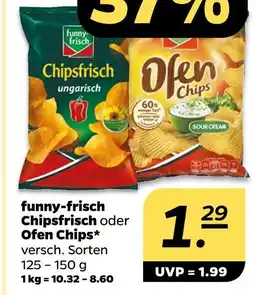 Netto Funny-frisch chipsfrisch oder ofen chips Angebot