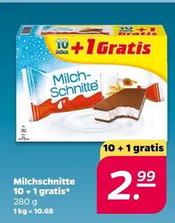 Netto Milchschnitte Angebot