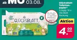 Netto Glücksblatt toilettenpapier Angebot
