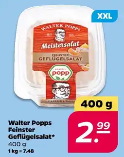 Netto Walter popps feinster geflügelsalat Angebot
