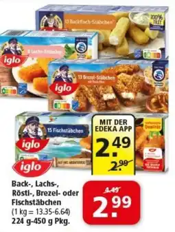 Multi Markt iglo Back-, Lachs-, Rösti-, Brezel- oder Fischstäbchen Angebot