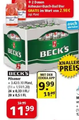 Multi Markt BECK'S Pilsener Angebot