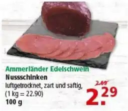 Multi Markt Ammerländer Edelschwein Nusschinken Angebot