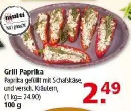 Multi Markt Grill Paprika Angebot
