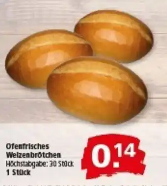 Multi Markt Ofenfrisches Welzenbrötchen Angebot