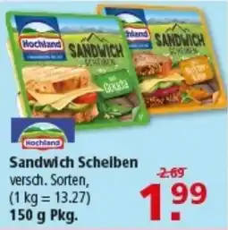 Multi Markt Hochland Sandwich Schelben Angebot