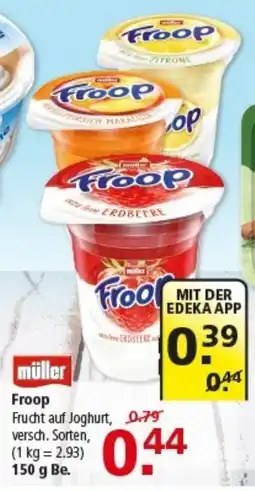 Multi Markt Froop Frucht auf Joghurt Angebot