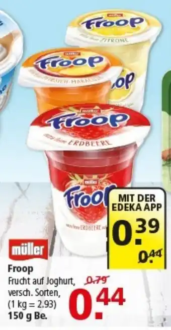 Multi Markt Froop Frucht auf Joghurt Angebot