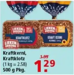 Multi Markt LIEKEN URKORN Kraftkerni, Kraftklotz Angebot