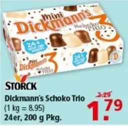 Multi Markt Dickmann's Schoko Trio Angebot