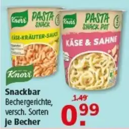 Multi Markt Knorr Pasta Snack Angebot