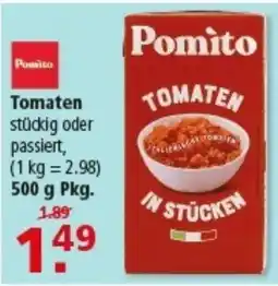 Multi Markt Pomito Tomaten in Stücken Angebot