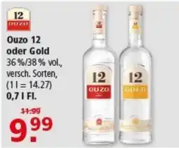 Multi Markt Ouzo 12 oder Gold Angebot