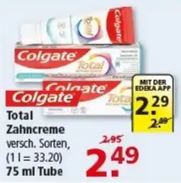 Multi Markt Colgate Total Zahncreme Angebot