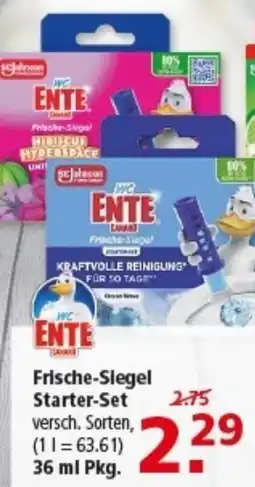 Multi Markt WC ENTE Frische-Siegel Starter-Set Angebot