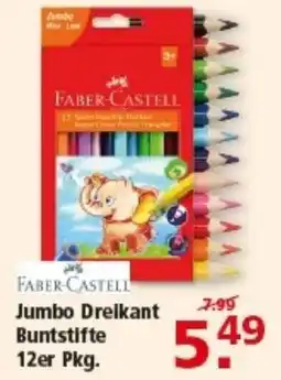 Multi Markt Faber-Castell Jumbo Dreikant Buntstifte Angebot