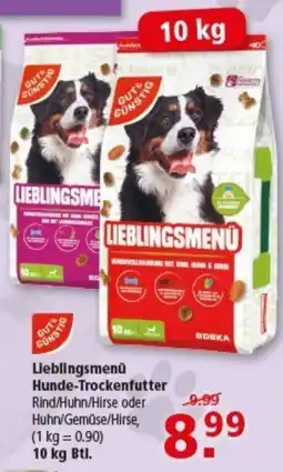 Multi Markt Lieblingsmenü Hunde-Trockenfutter Angebot