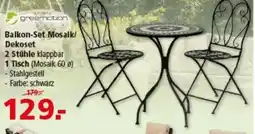 Multi Markt Balkon-Set Mosaik/Dekoset Angebot