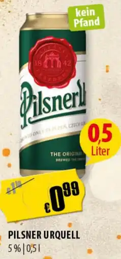 FreeOneShop Pilsner Urquell Angebot