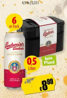 FreeOneShop Budweiser Budvar Original Czech Lager Angebot