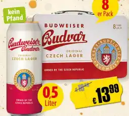 FreeOneShop Budweiser Budvar Original Czech Lager Angebot