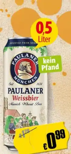 FreeOneShop PAULANER Weissbier Angebot